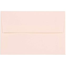 JAM Paper® Booklet Invitation Envelopes, A8, Gummed Seal, 30% Recycled, Bright White, Pack Of 25