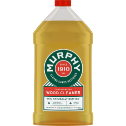 Murphy's Oil Soap Wood Cleaner, Natural Scent, 32oz Bottle, Gold, 1 Bottle