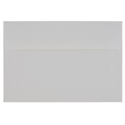 JAM Paper® Booklet Invitation Envelopes, A9, Gummed Seal, Strathmore Bright White, Pack Of 25