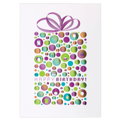 All Occasion Cards Birthday Bubbles 25pk Office Depot