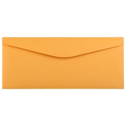 JAM PAPER #11 Recycled Envelopes, 4 1/2 x 10 3/8, Brown Kraft Manila, 25/Pack