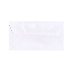 JAM PAPER® #16 Commercial Envelopes With Wallet Flap, 6" x 12", White, Pack Of 25
