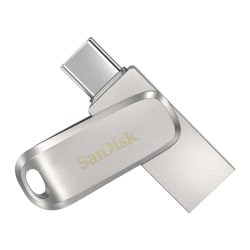 SanDisk® Ultra Dual Drive Go USB-C Flash Drive, 256GB, Silver