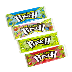 Sour Punch 4 Flavor 6 Bag Variety Box 4.5 Oz - Office Depot