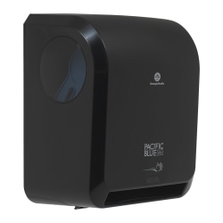 Pacific Blue Ultra® by GP PRO, Automated High-Capacity Paper Towel Dispenser, 59590, 12.9" x 9" x 16", Black, 1 Dispenser