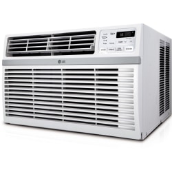 Photo 1 of **BROKEN** LG Window Air Conditioner - Cooler - 3516.85 W Cooling Capacity - 550 Sq. ft. Coverage - Dehumidifier - Washable - Remote Control - Energy Star - White