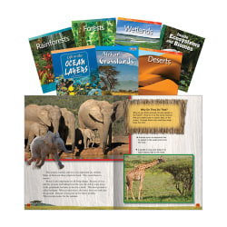 Teacher Created Materials Biomes And Ecosystems Book Set Grades 2 4 Set ...