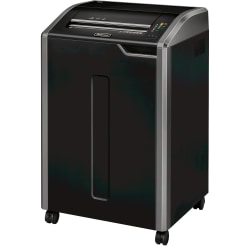 Fellowes® Powershred® 485i 100% Jam Proof BAA Compliant 38-Sheet Continuous Duty Strip-Cut Shredder