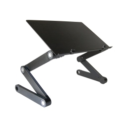 Uncaged Ergonomics WorkEZ Professional Adjustable Tilt Ergonomic Aluminum Laptop Stand Lap Desk