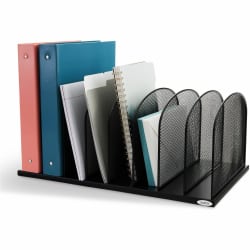 Safco Mesh Desk Organizers 8 Compartments 2 8 3 Height X 19 3