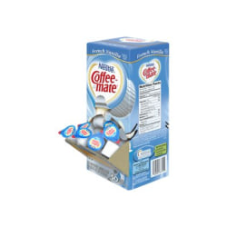 Nestlé® Coffee-mate® Liquid Creamer, French Vanilla Flavor, 0.38 Oz Single Serve x 50