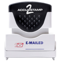 Business Document Stamps Stack Stamp Pre-Inked Triple Message Stamp Set ...