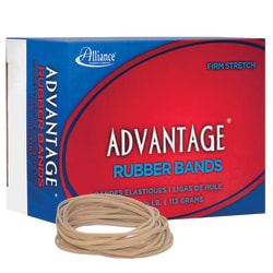 Alliance Advantage Rubber Bands Size 18 3 X 116 Natural Box Of 370 Office Depot