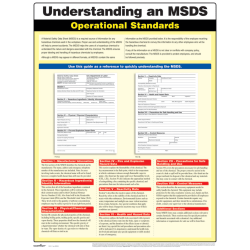 ComplyRight Understanding A MSDS Poster 18 x 24 English - Office Depot