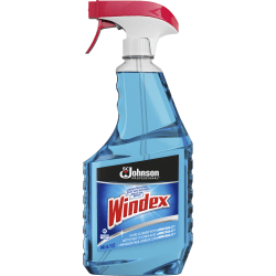 Windex Glass Cleaner With Ammonia D 32 Oz Bottle Office Depot