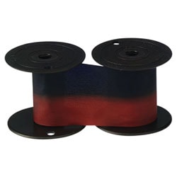 Lathem Time Recorder 2 Color Replacement Ribbon For 21214001 Models Office Depot