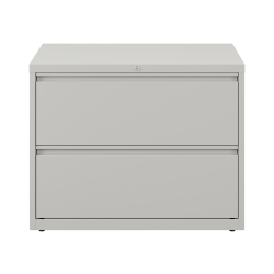 Workpro File 36 W 2 Drawer Light Gray Office Depot