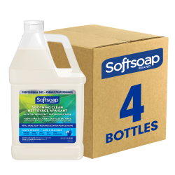 Softsoap® Moisturizing Liquid Hand Soap, Clean Scent, Carton Of 4 Refills