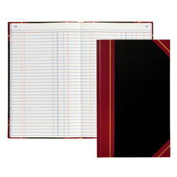 Office Depot Brand Hardbound Book 11 34 x 7 14 Journal Single Entry ...