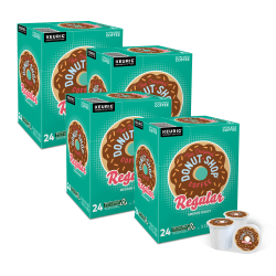 The Original Donut Shop® Single-Serve Coffee K-Cup®, Classic, Carton Of 96, 4 x 24 Per Box