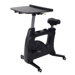 exercise bike with table