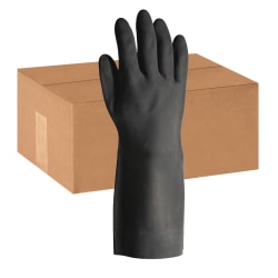 long sleeve black gloves