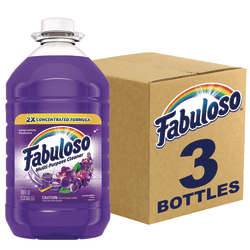 Fabuloso® Multi-use Cleaner, Lavender Scent, 169 oz Bottle, 3/Carton