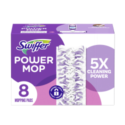 Swiffer® PowerMop Multi-Surface Mopping Pad Refills, Pack Of 8 Pads