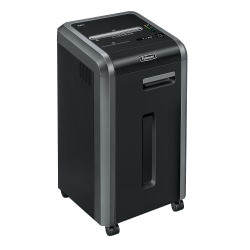 Fellowes® Powershred® 225i 100% Jam Proof 20-Sheet Continuous duty Strip-Cut Shredder