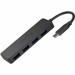 Plugable USB C to USB Adapter Hub, 4 Port USB 3.0 Hub, USB Splitter  - USBCHUB4A