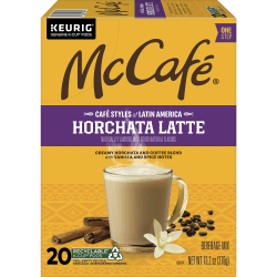 McCaf&eacute;® K-Cup Horchata Latte Medium Roast K-Cups, Box Of 20 K-Cups