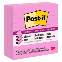 pink post it note