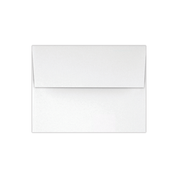 LUX Invitation Envelopes, A2, Peel &amp; Press Closure, White, Pack Of 500