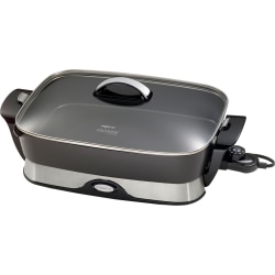 Photo 1 of Presto 06857 Electric Skillet, 16 inch Foldaway Non Stick Skillet, Black