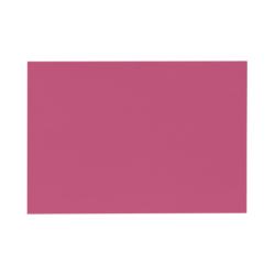 LUX Mini Flat Cards, #17, 2 9/16&quot; x 3 9/16&quot;, Magenta Pink, Pack Of 50