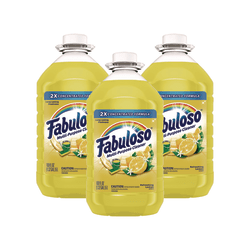 Fabuloso® Multi-use Cleaner, Lemon Scent, 169 oz Bottle, 3/Carton