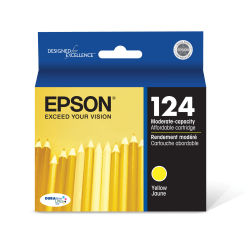 epson 124 black ink cartridge
