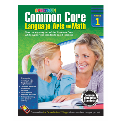 Spectrum Common Core Language Arts And Math Grade 1 - Office Depot