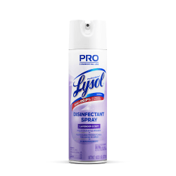 Lysol® Disinfectant Spray, Lavender Scent, 19 Oz Bottle