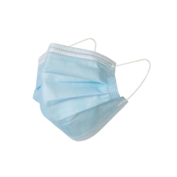 50-Count Kata 3-Ply Pleated Disposable Face Mask
