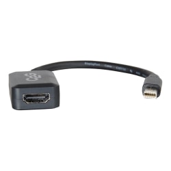 C2g 8in Mini Displayport To Hdmi Adapter Thunderbolt To Hdmi