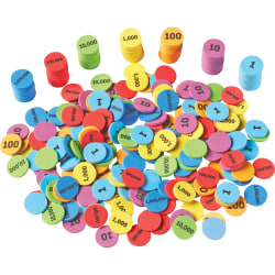 Learning Resources Place Value Disks ThemeSubject Learning Skill