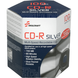 100 Cd R Printable Discs - Office Depot