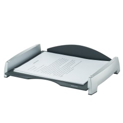 Fellowes Office Suites Letter Tray 2 12 H X 14 1316 W X 10 516 D Blacksilver Office Depot