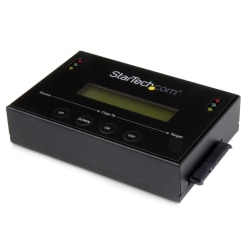 Startech Com Standalone 2 5 3 5 Sata Hard Drive Duplicator W Multi Hdd Ssd Image Backup Library Standalone Taa Compliant 1 X Source Drives Supported 1 X Destination Drives Supported Serial Ata600 Drive Interface Office Depot