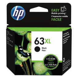 HP 63XL High Yield Original Ink Cartridge Black F6U64AN ...