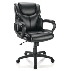 Realspace Mayhart Vinyl Mid-Back Task Chair Deals