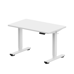 FlexiSpot E2 Electric 42"W Adjustable Height Standing Desk, White