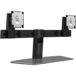 Dell Mds19 Dual Monitor Stand Stand For 2 Monitors Screen Size 19 27 Office Depot