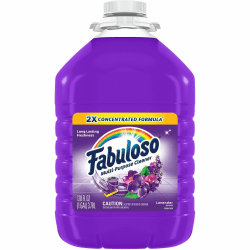 Fabuloso® 2X Liquid All-Purpose Cleaner, Lavender Scent, 128 Oz Bottle